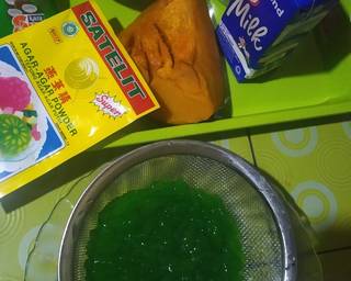 Puding labu kuning - Step 1
