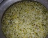 A picture of step 1 of Moongdal kitchadi.