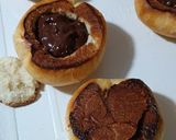 Foto del passaggio 6 della ricetta Iris con crema al cioccolato