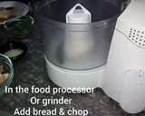 A picture of step 1 of Unique burgers | stuffed buns | eid special.