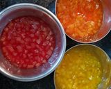 A picture of step 4 of Watermelon tutti frutti.