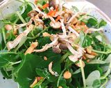 Hình bước làm 3 của món Rau càng cua trộn nấm