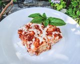 Φωτογραφία βήματος 12 της συνταγής Vegan λαζάνια με σάλτσα μπολονέζ, ρικότα και μοτσαρέλα