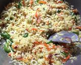 A picture of step 3 of Vegetable Poha.