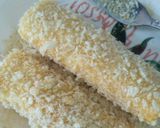 Foto langkah ke 3 dari resep Roti tawar goreng isi coklat pisang (bekal sekolah anak TK).