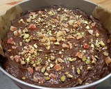 Foto del paso 22 de la receta: Brookiepie ó Cookie-Brownie con Papaya crujiente & Pistachos!