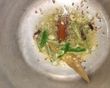 A picture of step 3 of Methi mutter pulao.