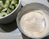 Φωτογραφία βήματος 3 της συνταγής Δροσερή αγγουροσαλάτα