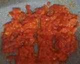 A picture of step 4 of Roasted Red Sauce Pasta.