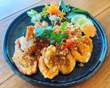 รูปขั้นตอนการทำที่ 5 ของ กุ้งทอดซอสมะขาม