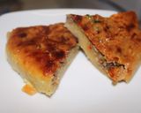 A picture of step 4 of Qeema Naan.
