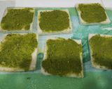 A picture of step 3 of Barbeque paneer grilled sandwitch.