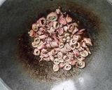 Foto langkah ke 4 dari resep Cumi Asin Cabe Ijo.