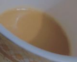 A picture of step 2 of Doodh patti.