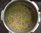 A picture of step 5 of Bajra,moong and peas khichdi.