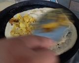 A picture of step 6 of South indian dosa.