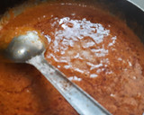 A picture of step 6 of Mutter paneer makhanwala.