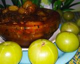 A picture of step 4 of Gooseberry ki Launji.