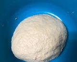 A picture of step 1 of Tortilla Bread or Shawarma Bread.