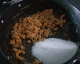 A picture of step 3 of Besan ladoo.