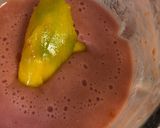 A picture of step 2 of Mango Salmorejo 🥭.