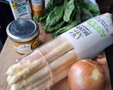 Une image de l'étape 1 de Curry d'asperges.