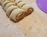 Gesztenyés tekercs recept fázis 4 fotója