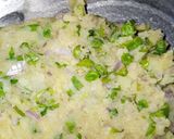 A picture of step 3 of Indian Potato & Pea Patties.