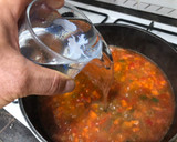 Foto del paso 5 de la receta: Alitas de pollo en salsa jardinera pasada por colador chino