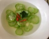 Foto langkah ke 3 dari resep Sayur Bening Gambas/Oyong.