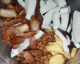 A picture of step 1 of Kunun Aya (Tigernut Drinks).