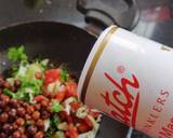 Chana salad chaat recipe step 2 photo