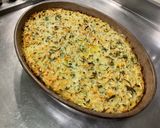 Une image de l'étape 17 de Flan de panais et courgettes à la crème et persil.