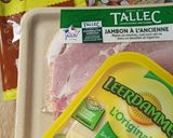 Une image de l'étape 1 de Wrap chaud façon croque monsieur.