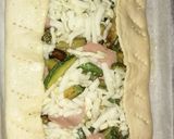 Foto del passaggio 2 della ricetta Torta salata con zucchine,mortadella e mozzarella