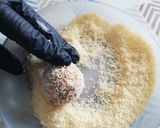 Φωτογραφία βήματος 6 της συνταγής Τρουφάκια με χουρμάδες και αμύγδαλα