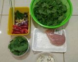 Foto langkah ke 1 dari resep Ayam Suwir Balado Kemangi (mix tahu dan kentang).