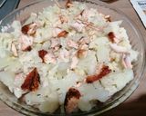 Une image de l'étape 5 de Gratin de chou fleur au saumon.