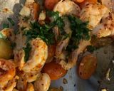 Foto langkah ke 4 dari resep Spaghetti aglio e olio with shrimp.