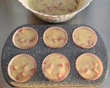 A picture of step 8 of Eggless Strawberry Muffins With Strawberry Buttercream Frosting.