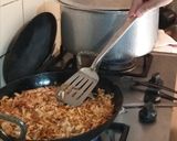 A picture of step 4 of Yakhni Pulao👌.