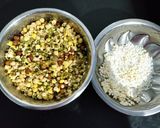 A picture of step 2 of Navaratna Dal and Lentil Masala Idli.