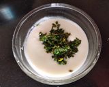 A picture of step 4 of Mooli ke patto ka Raita (Radish Leaves Raita).