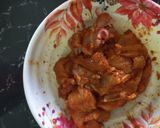 Gambar langkah 2 resipi Chicken Curry Satay.
