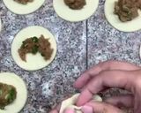 A picture of step 4 of Steamed Chicken Momos.
