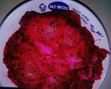 Foto langkah ke 2 dari resep Puding buah naga.