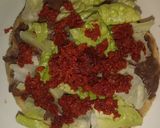 A picture of step 4 of Simple Sopes Josefina Style.