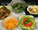 Hình bước làm 5 của món Cơm nhà nhiều món