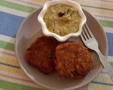 A picture of step 3 of Coconut chutney.
