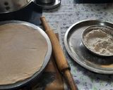 A picture of step 6 of Mix vegetables Maggi noodles Frankie roll.